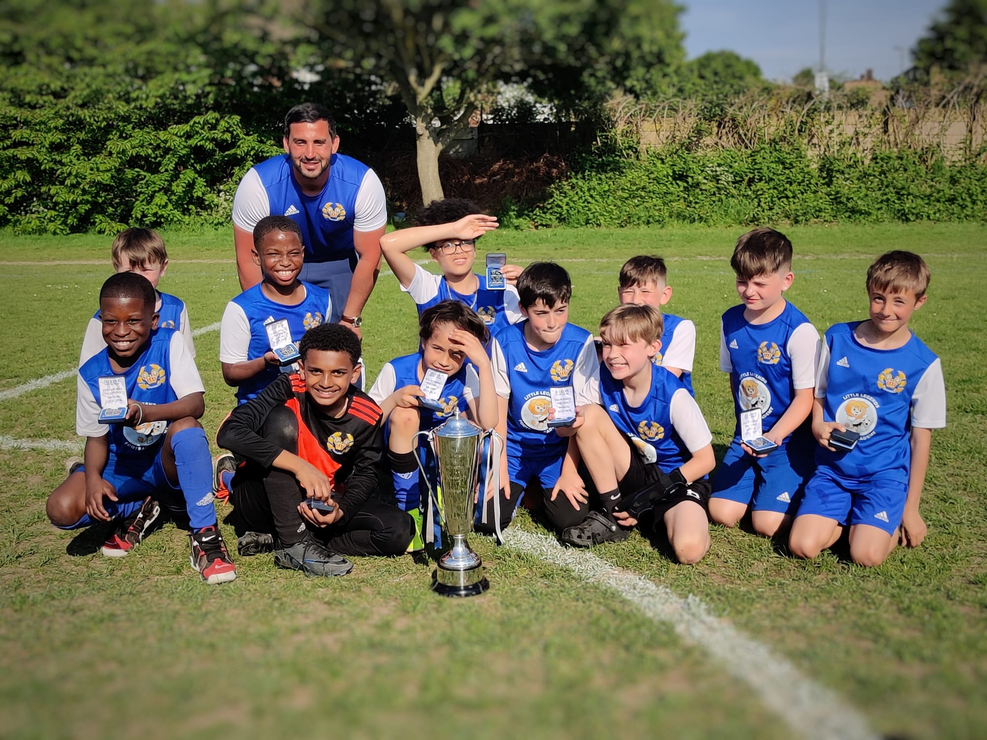Under 10s Wins Selkent League Cup