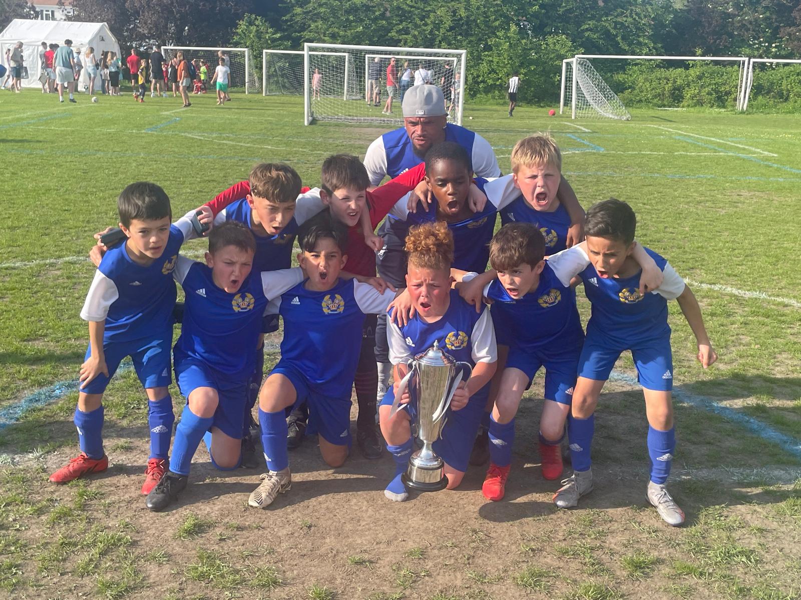 Under 9s Wins the Selkent Cup